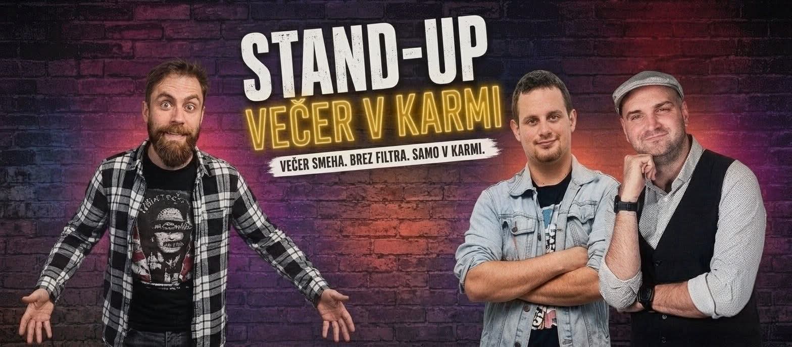 Stand-up večer v Karmi